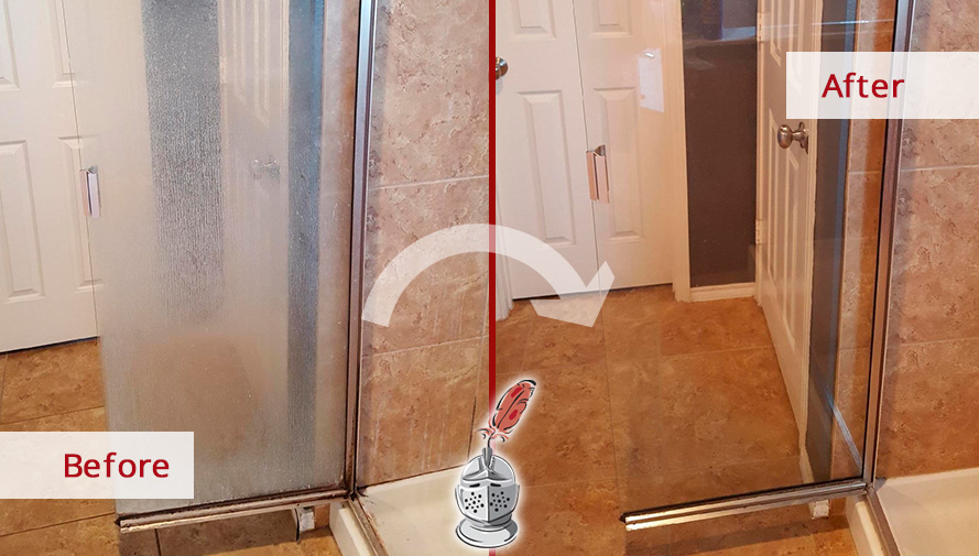 Image of a Shower After Superb Caulking Services in Highland Park