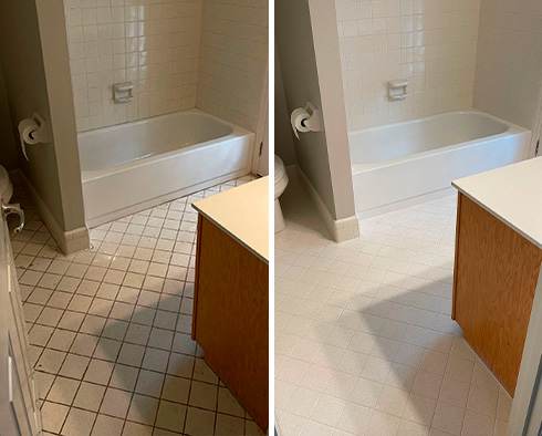 Bathroom Restored by Our Tile and Grout Cleaners in Dallas, TX