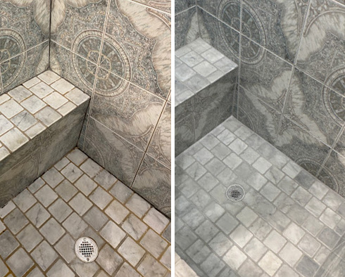 Shower Restored by Our Tile and Grout Cleaners in Dallas, TX