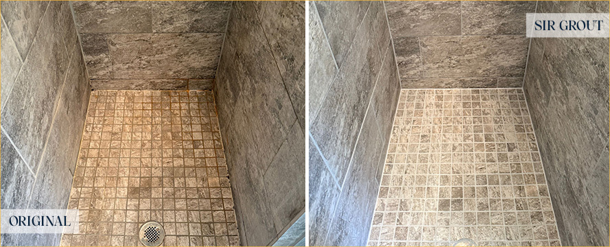 Shower Restored by Our Expert Tile and Grout Cleaners in Mesquite, TX