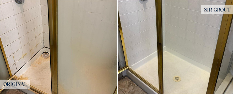 Shower Beautifully Restored by Our Expert Tile and Grout Cleaners in Plano, TX