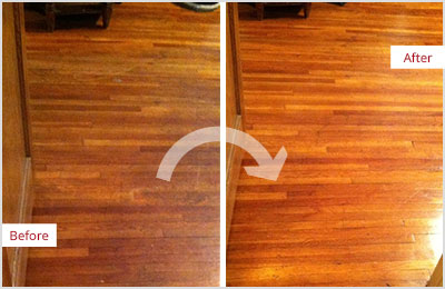 Sir Grout Dallas Fort Worth No Sanding Wood Armor Process