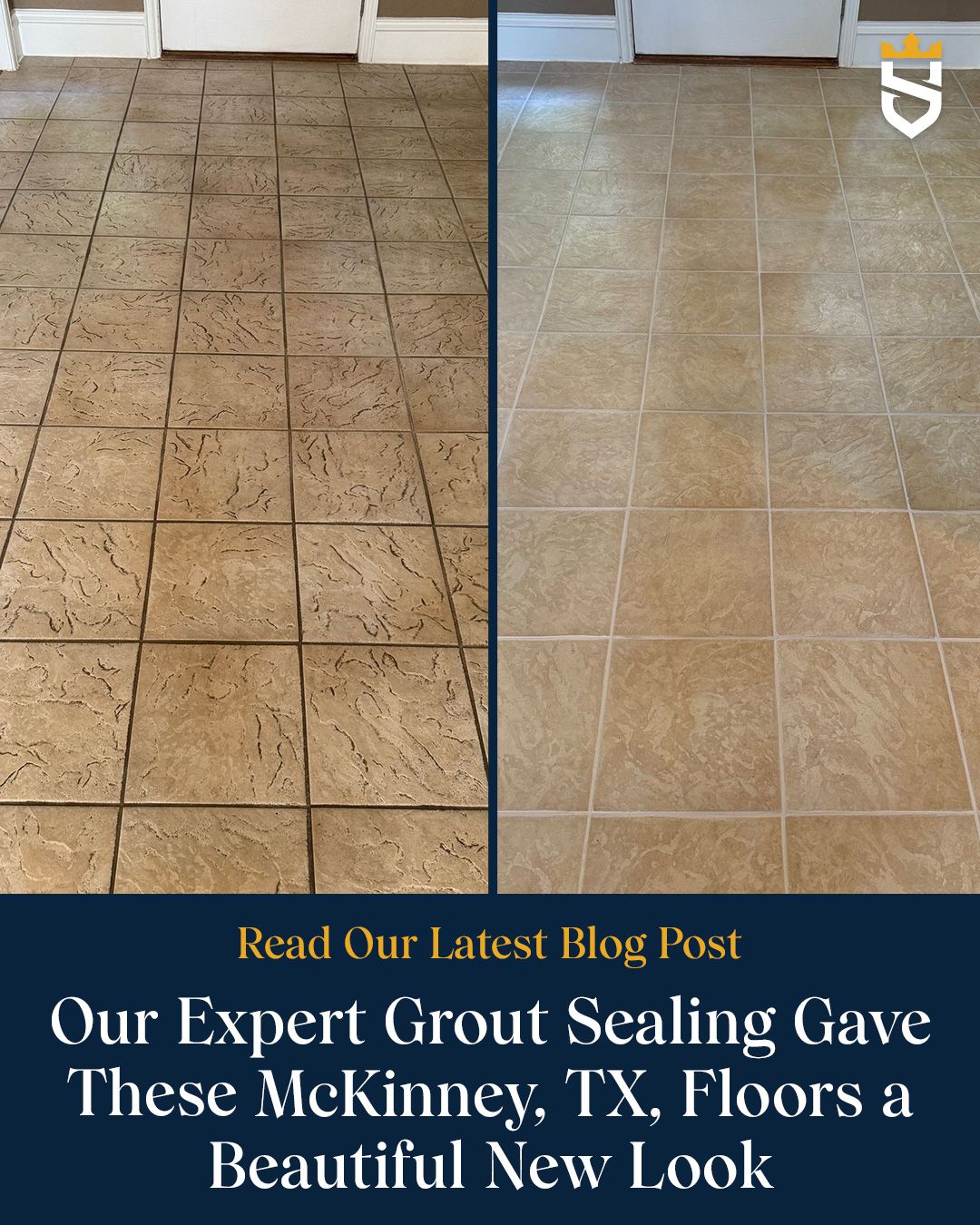 Our Expert Grout Sealing Gave These McKinney, TX, Floors a Beautiful New Look