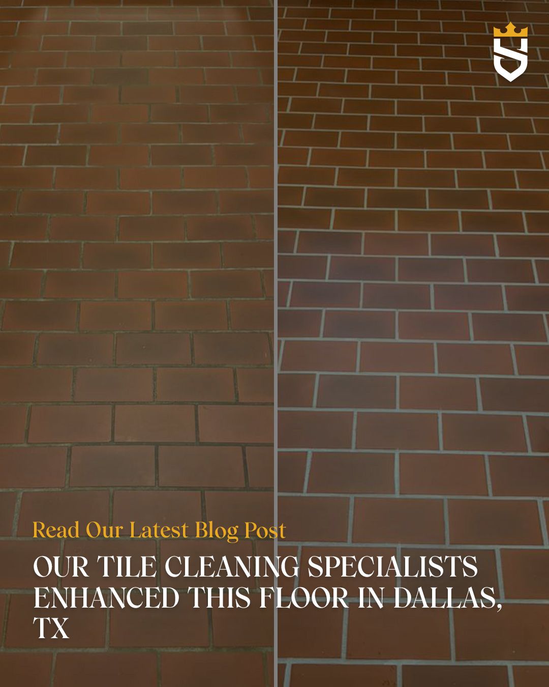 Our Tile Cleaning Specialists Enhanced This Floor in Dallas, TX